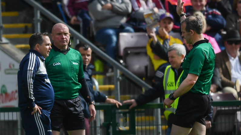 Furious Davy Fitzgerald Hits Out At Sending Off Decision During Galway Draw