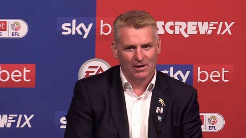 Villa Manager Dean Smith Made Promise To Ill Father Before Playoff Final