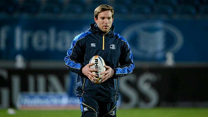 23 March 2013; Daniel Davey, Leinster sports nutritionist. Celtic League 2012/13, Round 18, Leinster v Glasgow Warriors, RDS, Ballsbridge, Dublin. Picture credit: Stephen McCarthy / SPORTSFILE