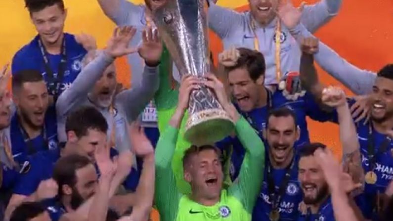 Rob Green Makes A Bizarre Europa League Final Cameo