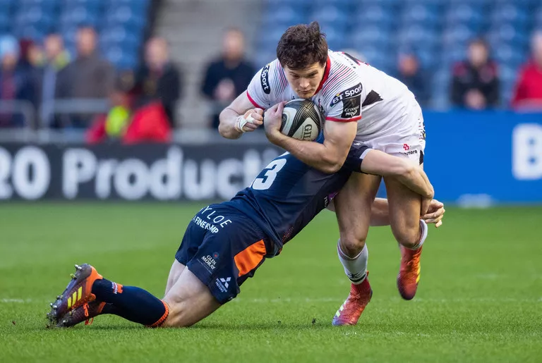 Jacob Stockdale in action for Ulster