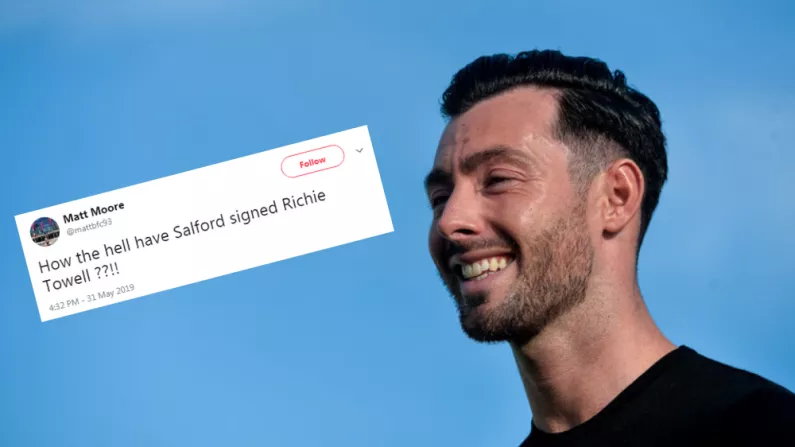 'I Think I Want To Vomit' - Fans Rage As Richie Towell Signs For Salford