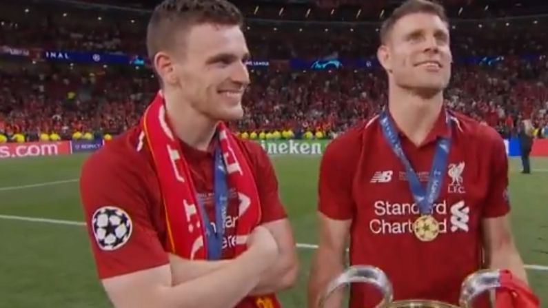 'We Were Hopeless But We Got It Together' - Robertson Relieved After Champions League Win