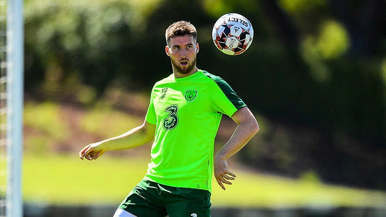 23 May 2019; Matt Doherty during a Republic of Ireland training session at The Campus in Quinta do Lago, Faro, Portugal. Photo by Seb Daly/Sportsfile