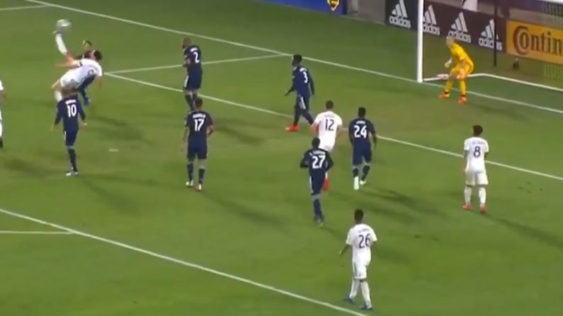 Watch: Ibrahimovic Defies Physics With Another Outrageous Bicycle Kick