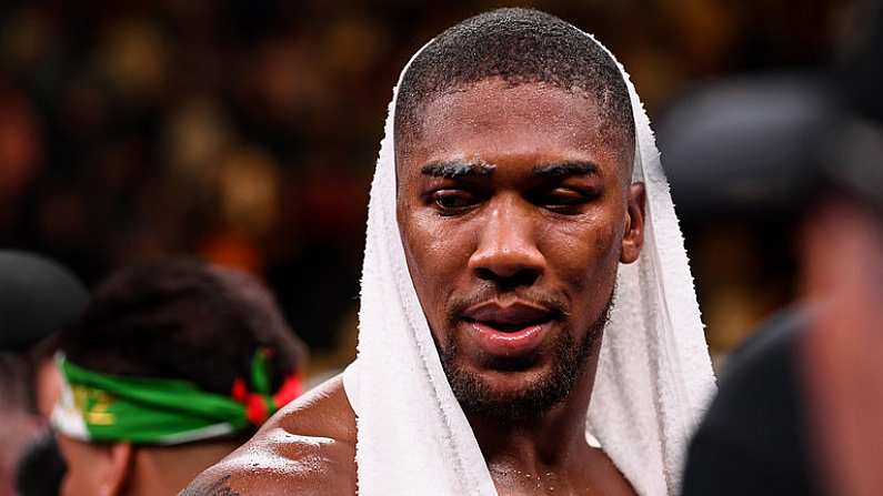 Anthony Joshua Denies Rumours Of Pre-Fight Panic Attack