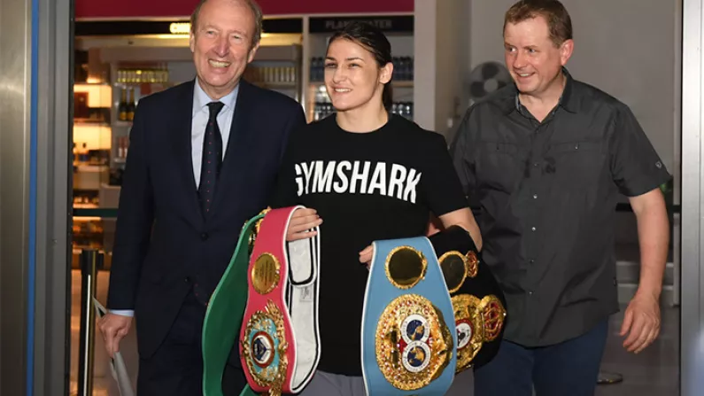 Katie Taylor Delighted With Turnout For 'Shane Ross's Homecoming!'