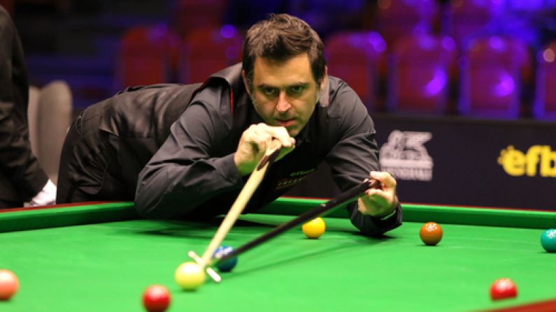 Ronnie O'Sullivan On The Importance Of Moderation For Sport And Mental Health