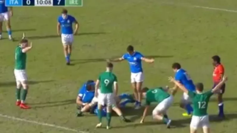 Irish Back-Row Taken Out By The Very Thing Rugby Has To Eradicate From The Game