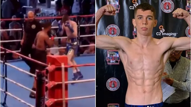 Promising Irish Boxer McKenna Lands Brutal First Round KO In American Showdown