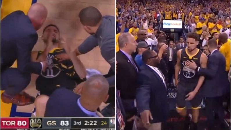 The Remarkable Moment Thompson Returned After ACL Injury To The NBA Finals