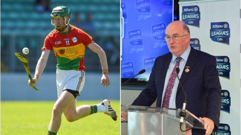 Carlow's Coady Challenges GAA President's Recent Comments On Funding And Tiers