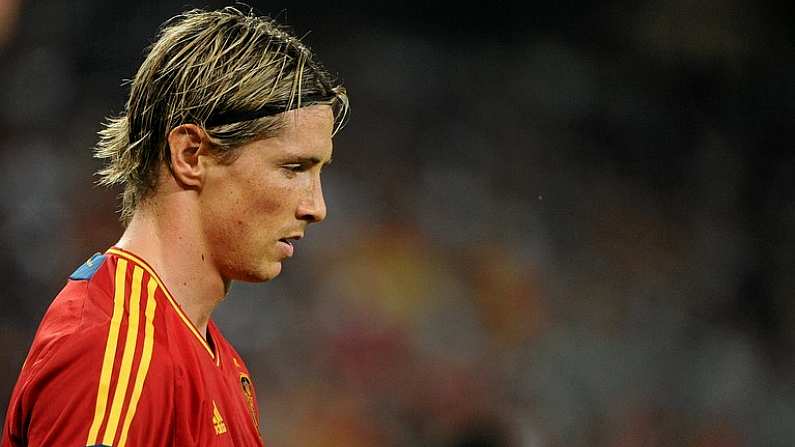 23 June 2012; Fernando Torres Spain. UEFA EURO 2012, Quarter-Final, Spain v France, Donbass Arena, Donetsk, Ukraine. Picture credit: Pat Murphy / SPORTSFILE