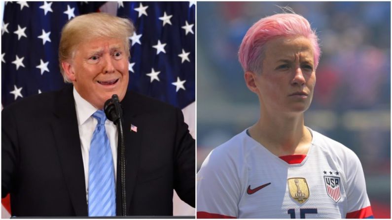 Trump Tells US Women's Soccer Star Rapinoe Not To 'Disrespect' Country