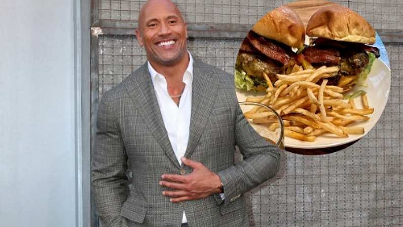 How The Rock's Massive Cheat Meal Actually Makes Him Look Stronger