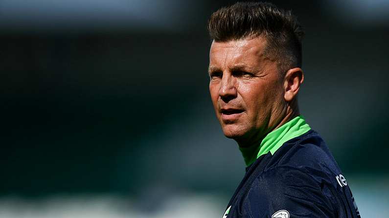 8 June 2018; Republic of Ireland head coach Colin Bell prior to the 2019 FIFA Women's World Cup Qualifier match between Republic of Ireland and Norway at Tallaght Stadium in Tallaght, Dublin. Photo by Stephen McCarthy/Sportsfile