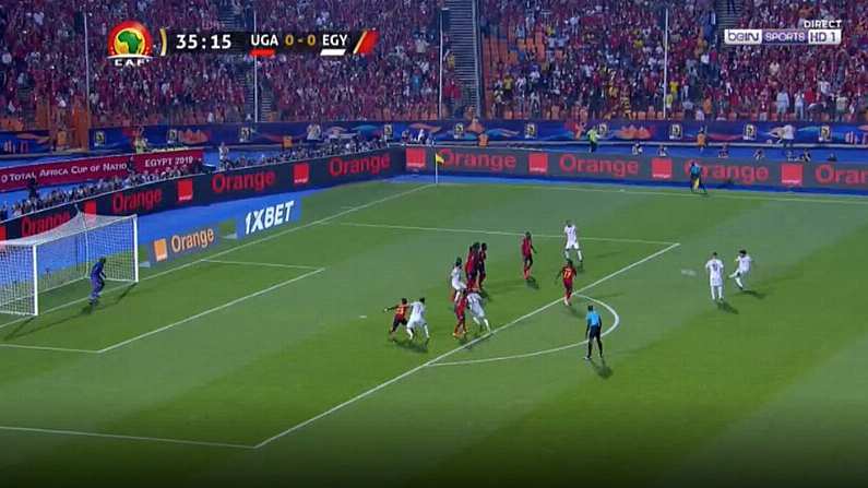 Watch: Mo Salah Scores Belting Free-Kick For Egypt At AFCON