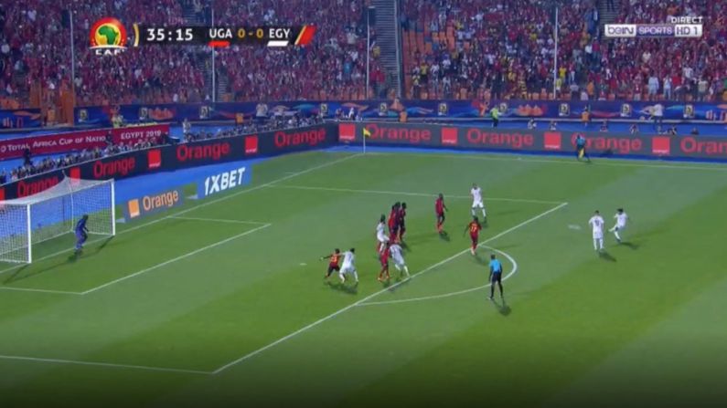 Watch: Mo Salah Scores Belting Free-Kick For Egypt At AFCON