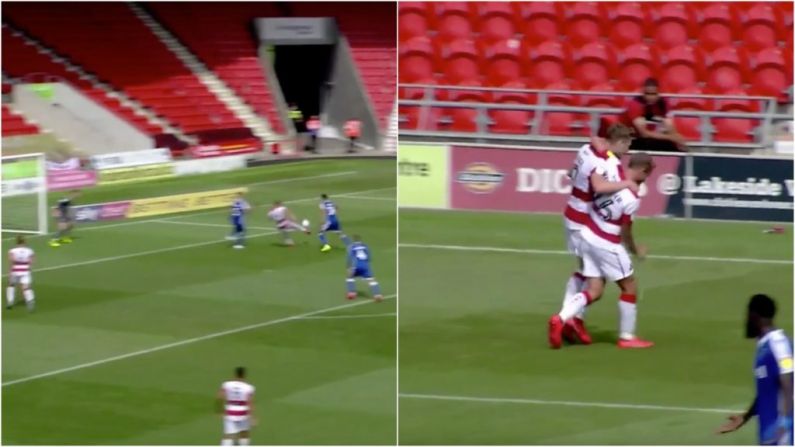 Watch: Kieran Sadlier Scores Cracking Volley In Season Opener