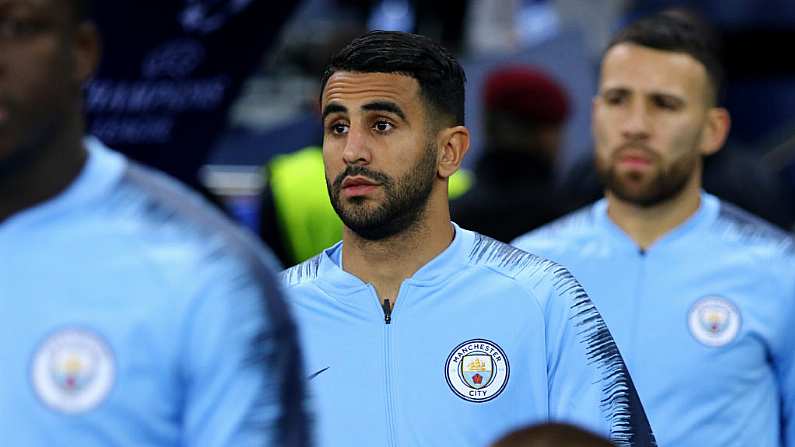 Riyad Mahrez Didn't Play In Community Shield After Taking Unknown 'Medicine'