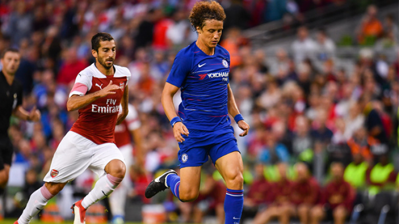 David Luiz Trains Separately From Chelsea Team-Mates Amid Arsenal Links