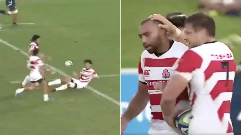 Watch: Japan Send World Cup Warning To Ireland With Incredible Try
