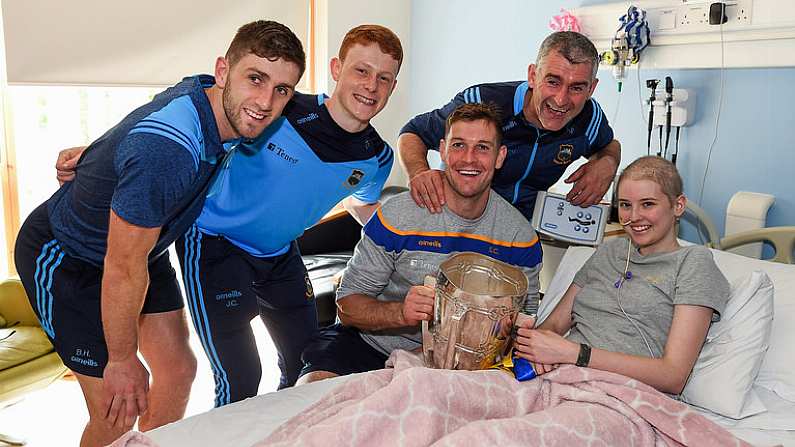 In Pictures: Tipperary Hurlers Delight Kids At Crumlin Children's Hospital