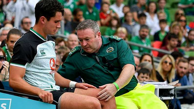 Ireland Optimistic About Joey Carbery Being Fit For Rugby World Cup