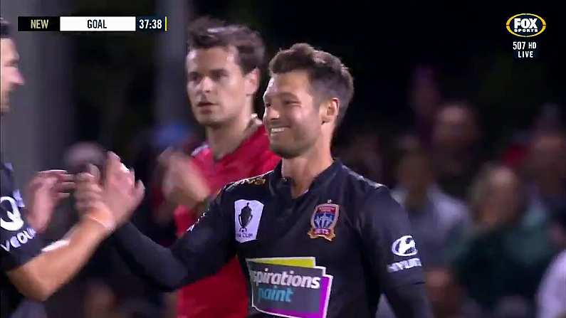 Wes Hoolahan Finds The Net On Debut For Newcastle Jets