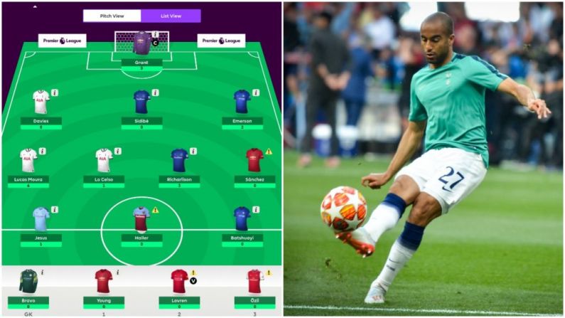 FPL Challenge Update: Lucas Moura Goal Robs Us Of Single Digit Glory