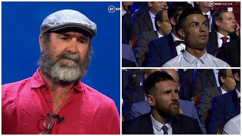 Cantona Bemuses All With Strange Speech Before Champions League Draw