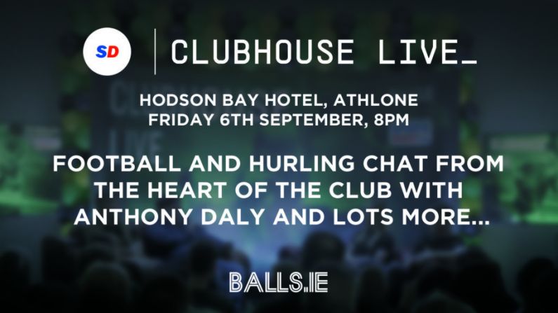 'Clubhouse Live' Is Coming To Athlone This Friday