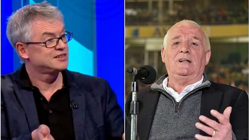 Eamon Dunphy Issues Strong Criticism Of RTE's Joe Brolly Decision