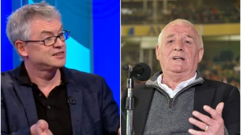Eamon Dunphy Issues Strong Criticism Of RTE's Joe Brolly Decision