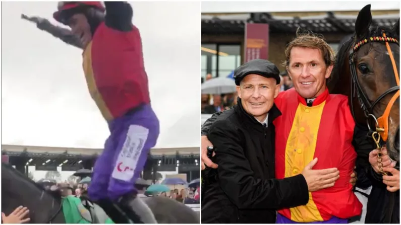 Watch: AP McCoy Pays Tribute To Pat Smullen With Flying Dismount After Charity Win