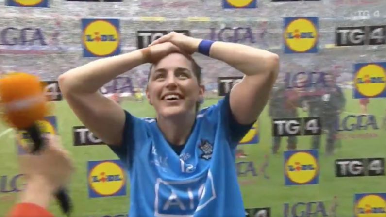 Watch: Lyndsey Davey Speechless After Dublin Victory At Packed Croke Park