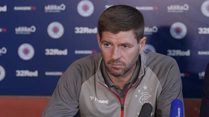 Gerrard Says Rangers Winger Will Never Play For Club Again After Ballymena Incident