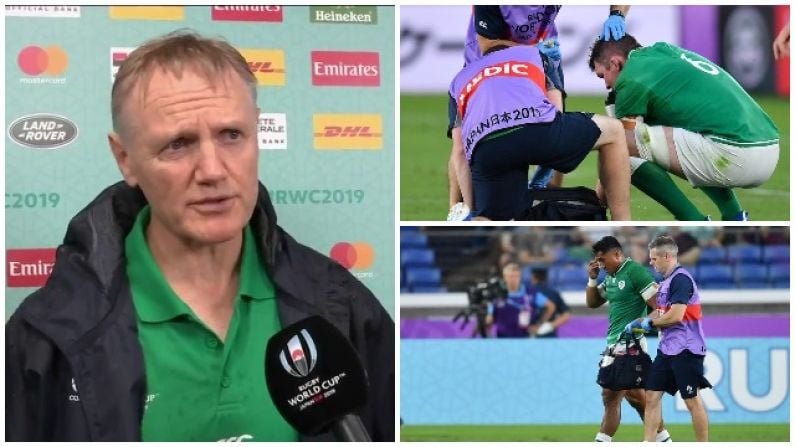 Joe Schmidt Provides Update On Condition Of Aki And O'Mahony