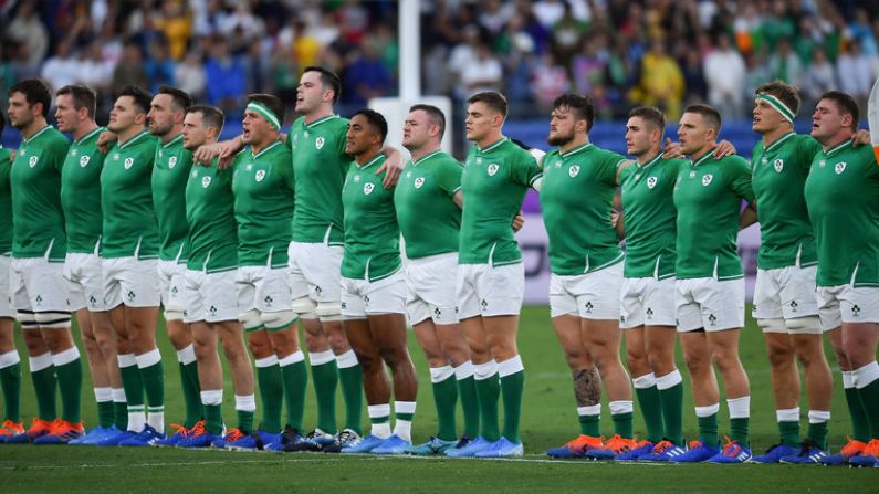 Strong Ireland Team Named To Face Japan