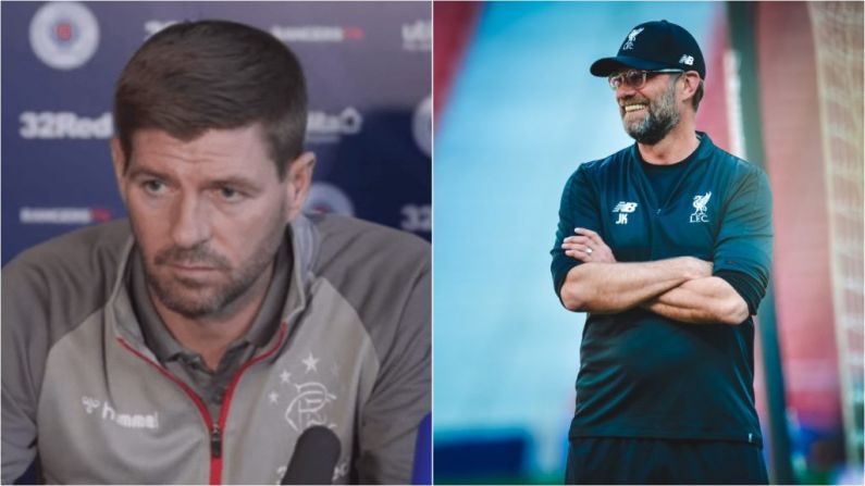 Steven Gerrard Responds After Klopp Backs Him As Liverpool Replacement