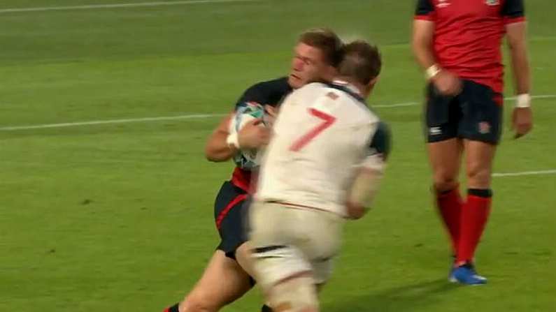 Irish-Born Backrow Sees Red For 'Cheapshot' On Owen Farrell