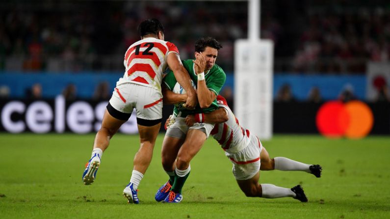 Carbery Explains Why He Kicked The Ball Out At The End Of Japan Game