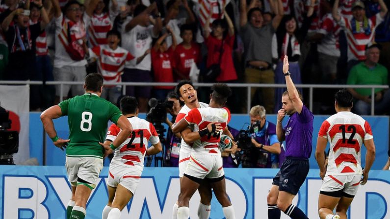Rugby World's Ecstatic Reaction To Japan Shocking Ireland