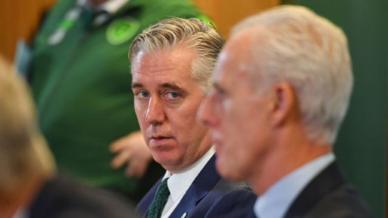 John Delaney Has Resigned From The FAI With Immediate Effect