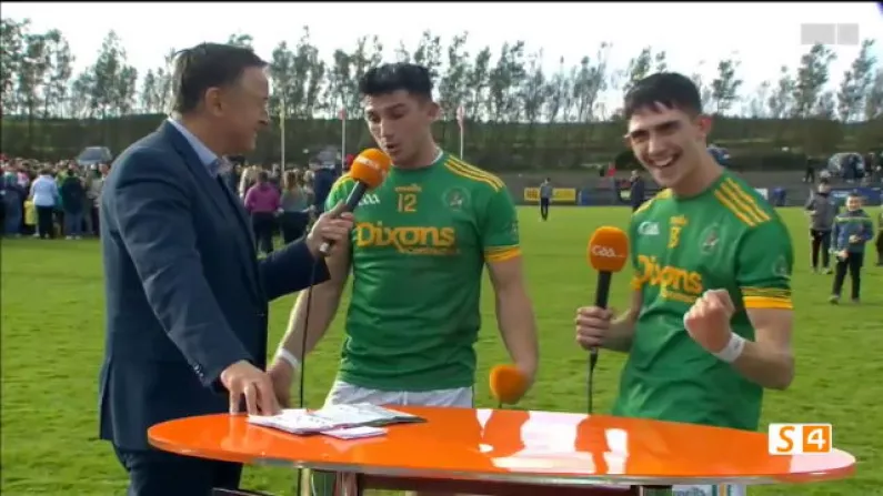 Brothers Star In Front Of Goal And On TV For Dunloy In Antrim Hurling Final