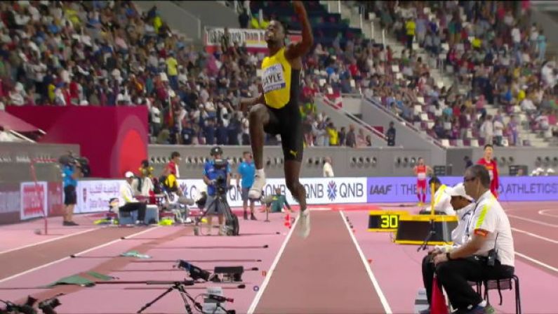 Monster Leap Wins Long Jump Gold For Jamaican At World Champs