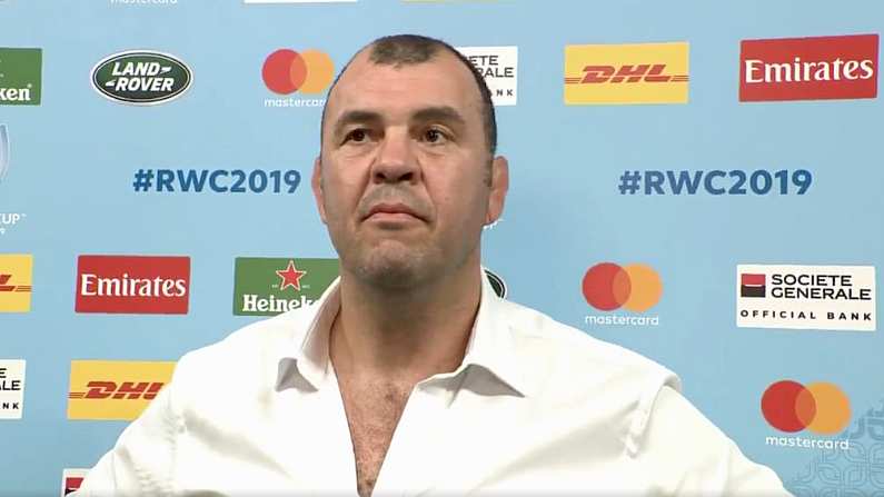 Watch: Michael Cheika Gives Tetchy Interview After Loss To Wales