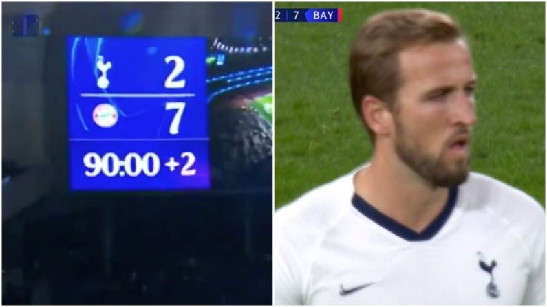 The Football World Is In Shock As Spurs Concede SEVEN At Home To Bayern