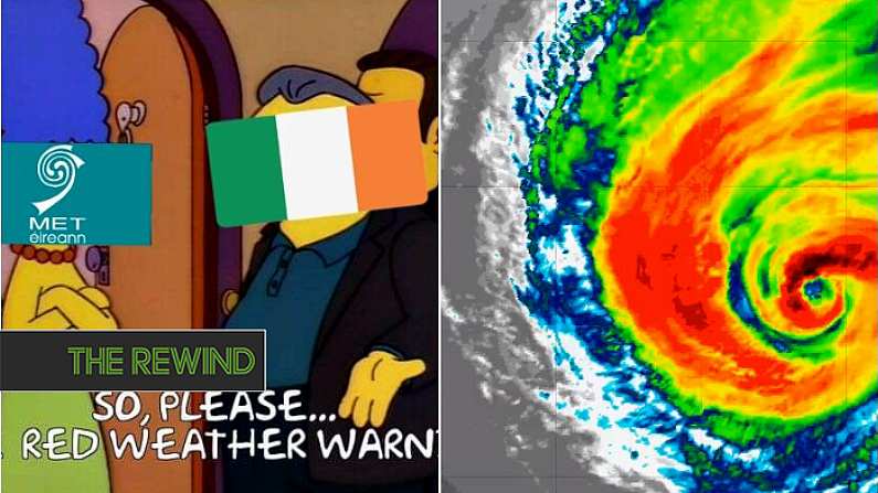 The Rewind Recommends: The Irish Simpsons Fans Brilliant Reaction To Storm Lorenzo