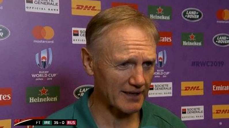 Joe Schmidt Explains Sexton Half-Time Substitution As Ireland Fail To Inspire